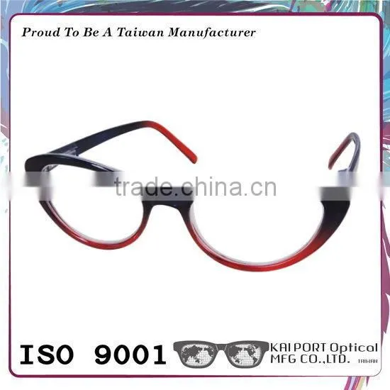 Cat Eye Shape With Gradient Colors Glasses Frame photo-2