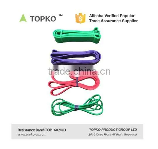 High Quality Short Circular Stretching Fitness Latex Resistance Band photo-2