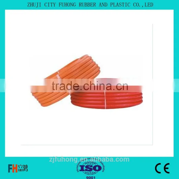 Yellow Color Textile Braid / Tire Cord Compressed Air Hose - 300psi photo-3
