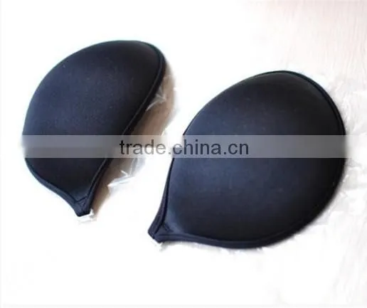 Black Piped Invisible Bra Girls Sexy Breathable Nipple Bra Wireless Sponge Bra photo-4