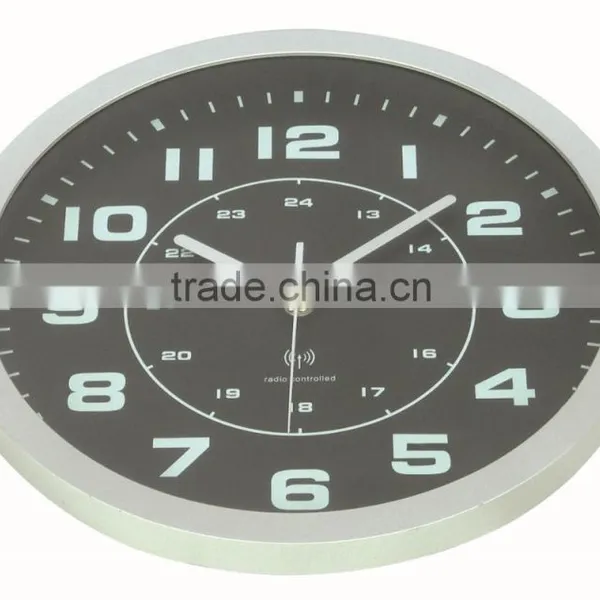 Big Fashion Cheap Clock Metal Decorative Wall Mounted Clock photo-2