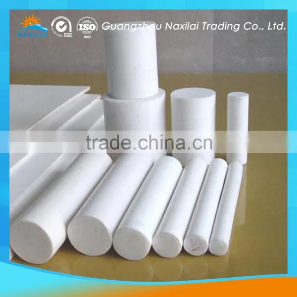 white ptfe solid rod