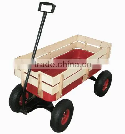 Cheap Four Wheeler Outdoor Pulling Along Toy Cart TC1831 photo-2