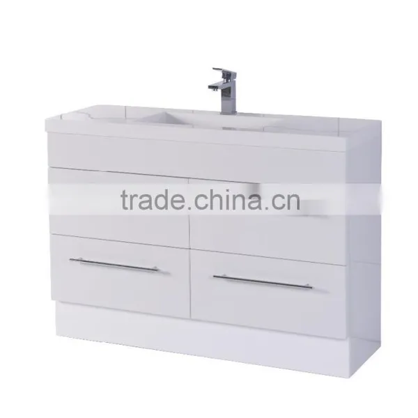 Narrow Artificial Stone Counter Basin photo-5