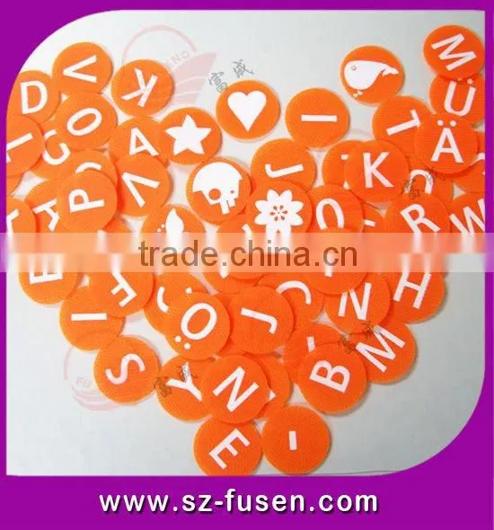 Removable Magic Tape Letters for DIY Garment photo-3