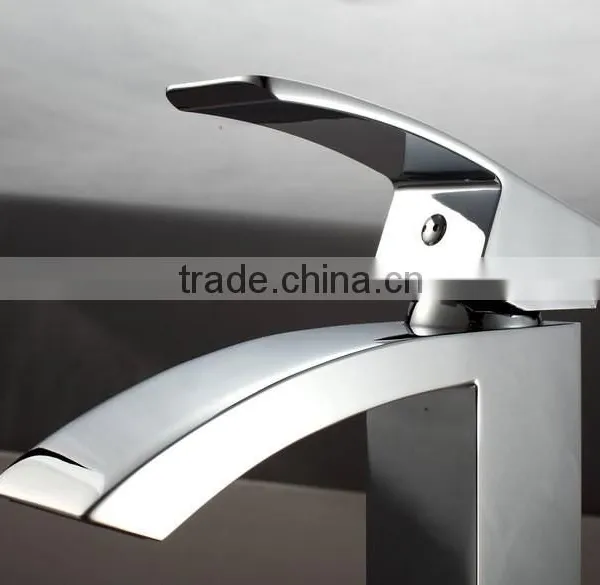 Old Fashion High Single Lever Wash Hand Waterfall Faucet 68 1102 photo-3