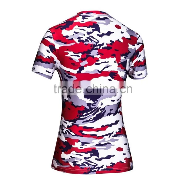 Superhigh Quality Craftsmanship Camouflage Clothing Wholesale Camo t Shirts in Guangzhou photo-4