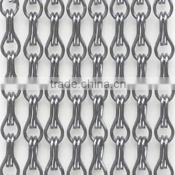 Light Aluminum Chain Link Screen for Doors Curtain photo-3