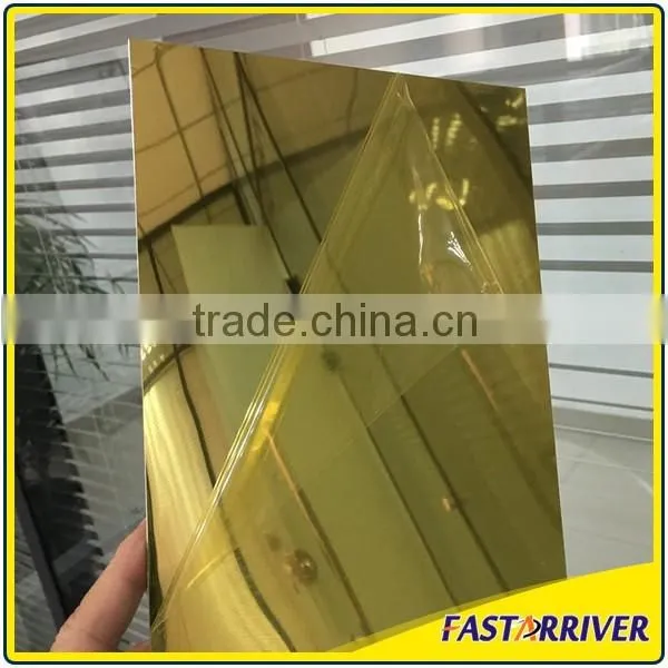 Solar Polished Laminated Cladding Mirror Aluminum Sheet