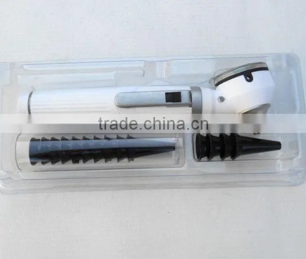 Fiber Optic Laryngoscope, Mini Fiber Optic Otoscope, ENT Diagnostic Set photo-2