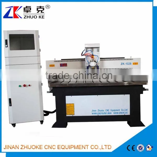 China 3D Woodworking CNC Router Machine ZKM-1325 With Cast Iron Gantry 1300*2500MM Of PCI NcStudio Control System photo-2