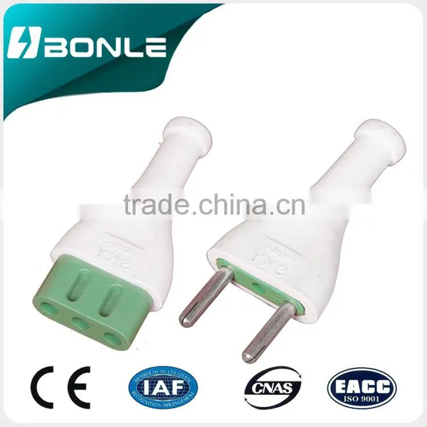 High quality socket and plug,german electrical plug and socket