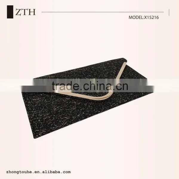 Ladies Best Sell Vogue Evening Pvc Envelop Clutch Bag photo-3