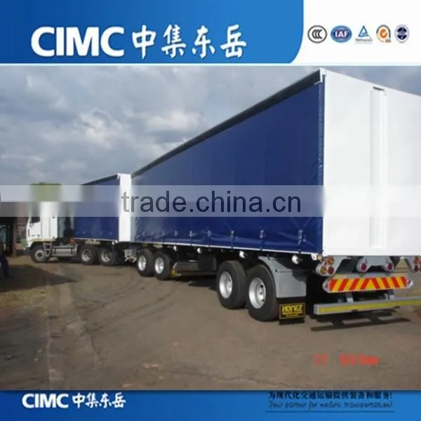 4axles Superlink Semi Trailer for Container and Cargo Transportation for Sale