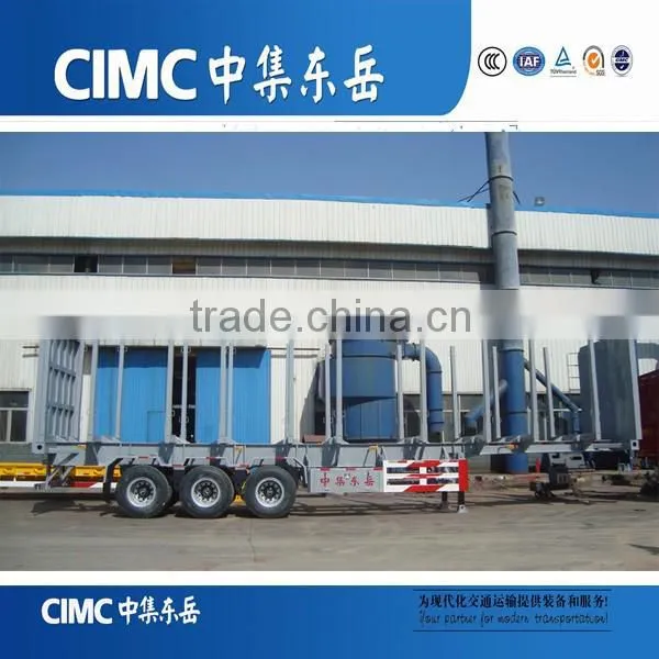 CIMC Log Delivery Semi-Trailer, Wood Carrier Truck Trailer for Sale photo-6