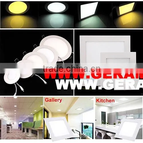 China Best 3W 4W 6W 9W 12W 15W 18W 24W Ultra Thin Square Round LED Panel Light photo-2
