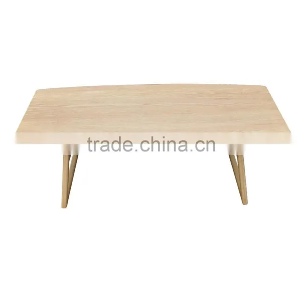 T023 Adjustable Height Glass Coffee Table photo-4