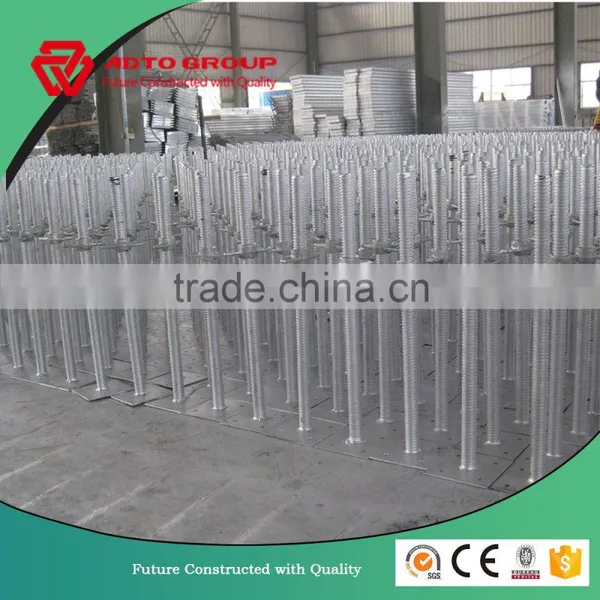 Hot Dipped Galvanized Hollow Section Universal Jack Base photo-2