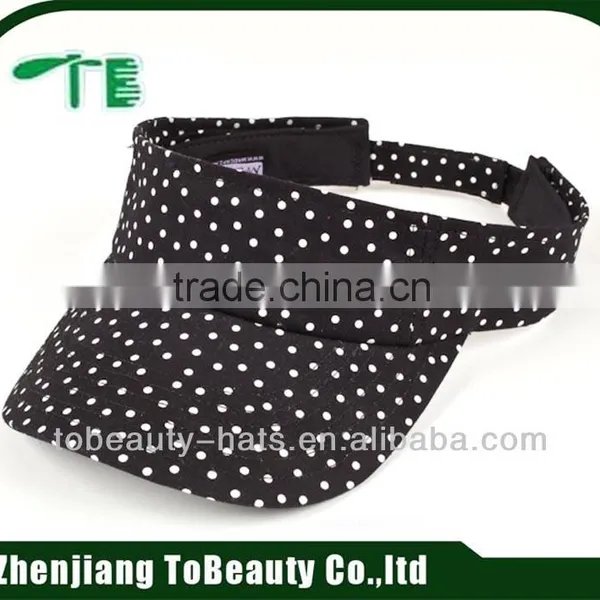 Fashion Dots Print Sun Visor Wholesale