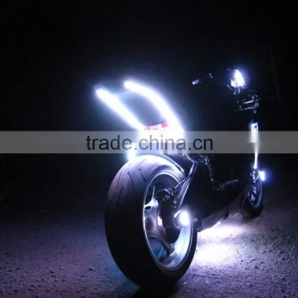 Pieces Strip Music App Control Motorcycle LED Accent Light Kit