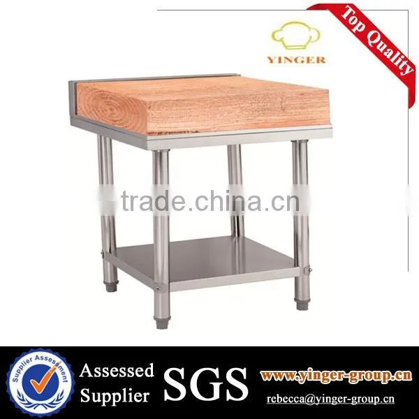Wooden Cutting Board Bench