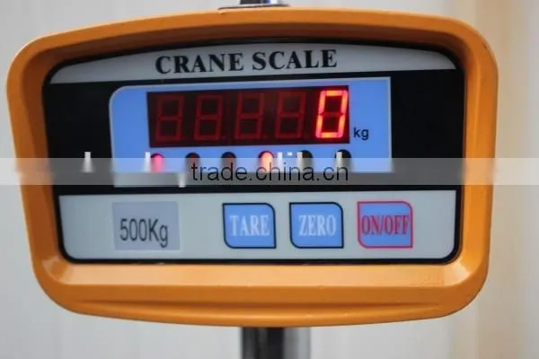 Mini Portable Crane Scale 300kg 0.1kg LCD Display Digital Electronic Hook photo-2