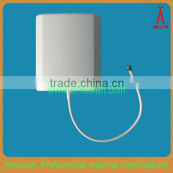 10dBi Wireless Video Sender 1100 - 1300 MHz Directional Wall Mount Flat Patch Panel Wireless Video Camera Antenna