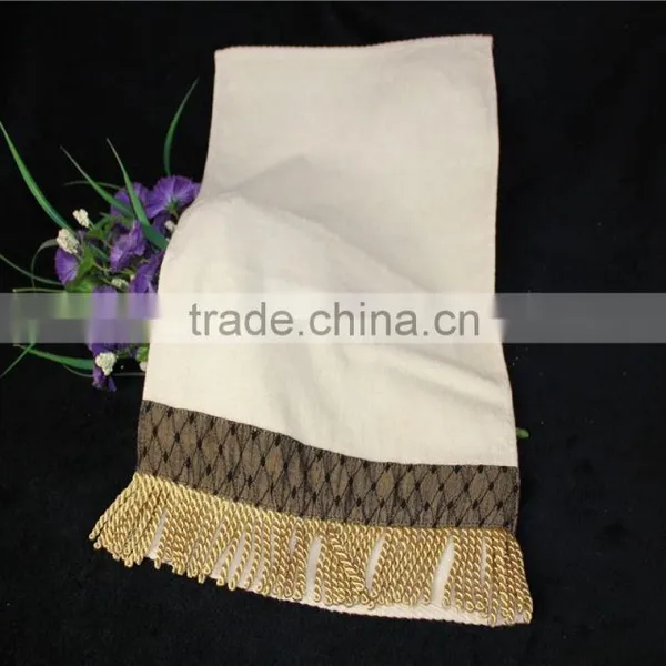 Hot Sale Round Cotton Beach Towel With Tassels photo-3