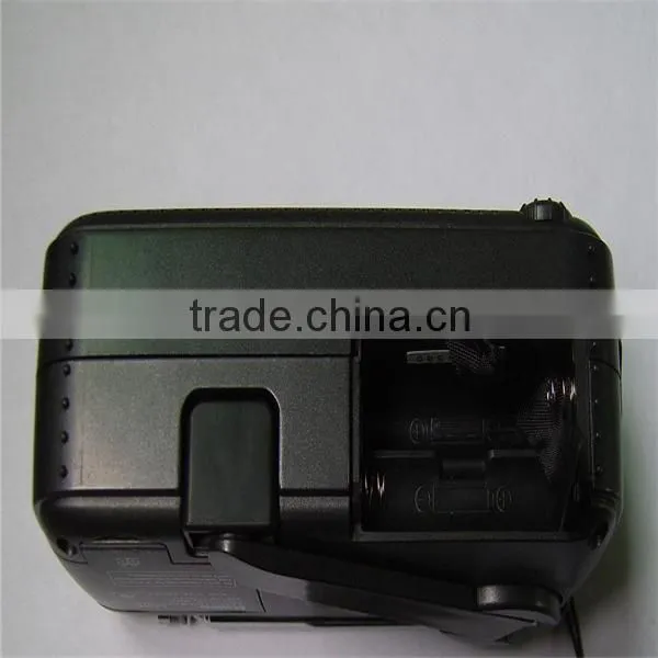2014 Popular LED Lights ABS Plastic USB Solar Dynamo Radio Disaster Prevention photo-3