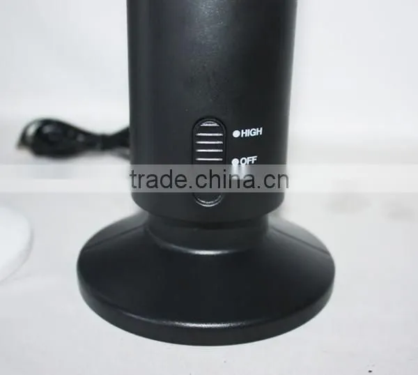 2015 Summer YK-1208 Classic Black / White Mini Portable USB 5V Plastic Tower Fan photo-3