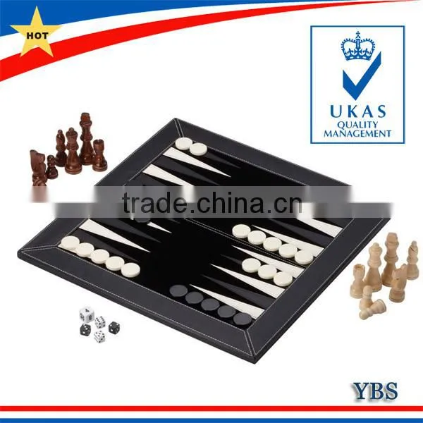 2015 New Products Promotional 2-in-1 Backgammon Set and Chess Board photo-3