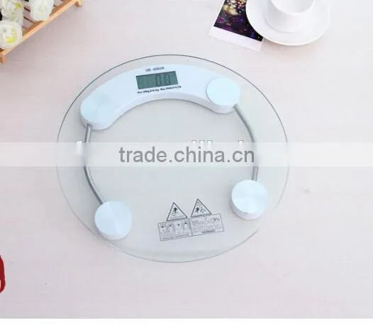 Round Shape Electronic Balance Digital Body Fat Weigher / Bathroom Scale / Electronic Body Fat Balance Scale photo-3