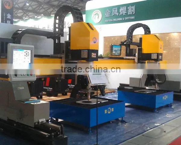 APG600 Double Head CNC Plasma Beveling Cutting Machine photo-3
