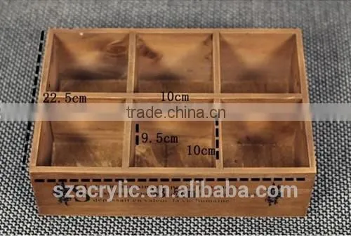 Multifunction Wooden Small Box Without Lid Customized photo-3