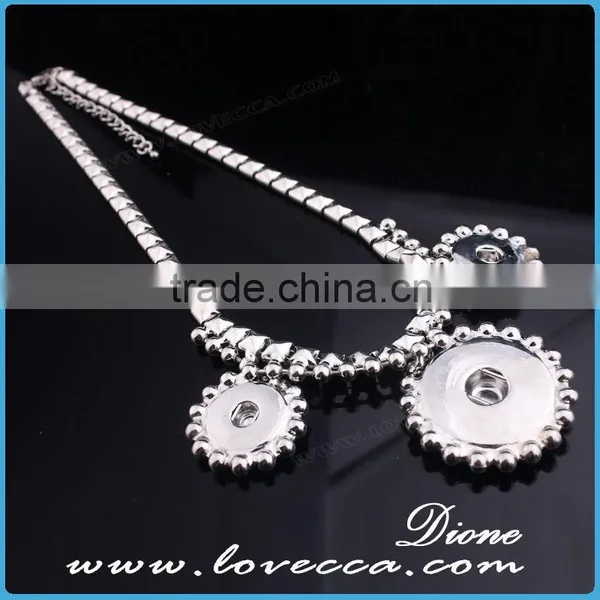 Women Simple Designs Wholesale Antique Snap Necklace for Sale photo-4