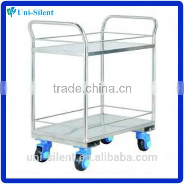 150kg Two Shelf Stainless Steel market trolley US/ST150-T2