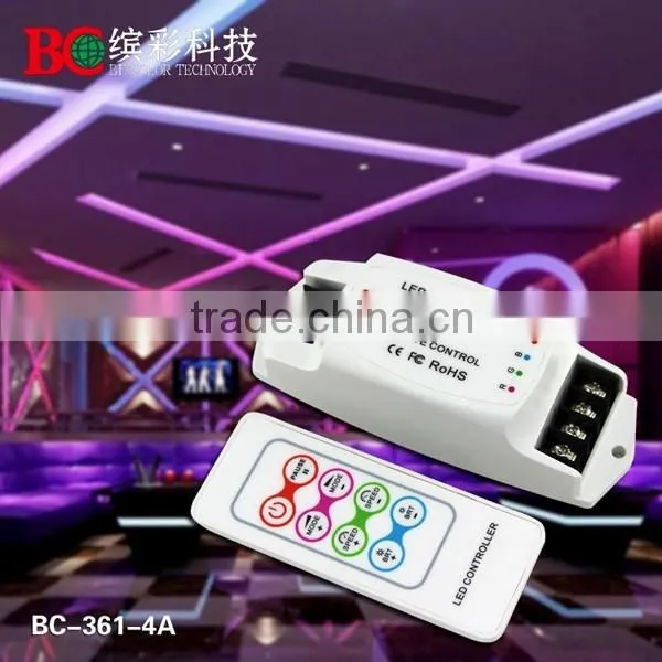 350mA/CH*3 Channels RF Remote Mini Led Rgb Controller photo-4