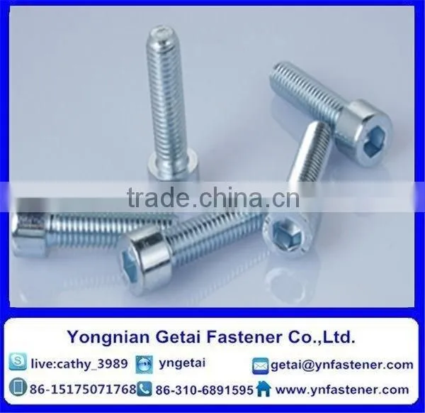 Hexagon Socket Head Cap Screws DIN912 Zinc Plated Grade 10.9 photo-5