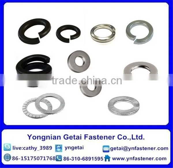 DIN 127 Spring Washer Zinc Plated M6 photo-2