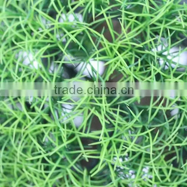 Wholesale Big Artificial Green Grass Ball Bonsai for House Decoration photo-3