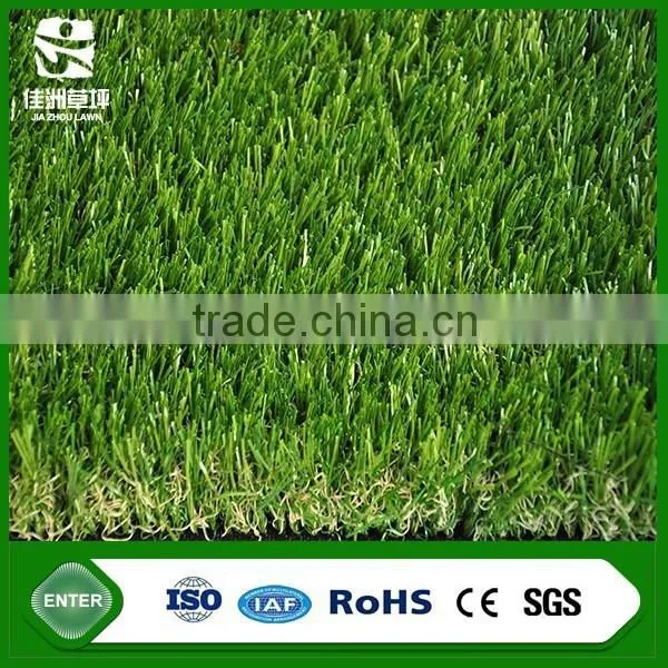 Chinese Factory Landscape Artificial Grass With Straight and Curled Yarn photo-2