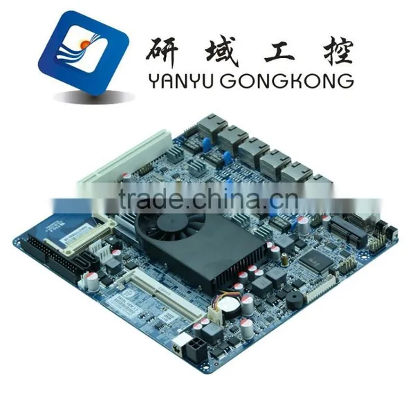 ATOM D525 Dual-core 6 Gigabit Ethernet Board ROS Motherboard photo-3