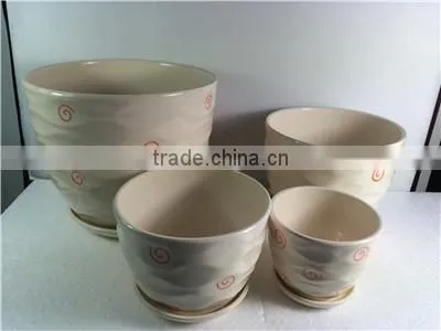 Good Quality Hot Sale Cheap Ceramic Flower Pot for Garden photo-4