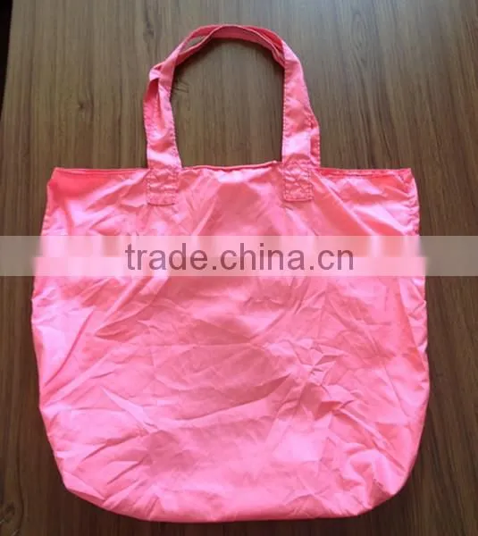 Candy-paint Polyester Folding Shopping Bag photo-3