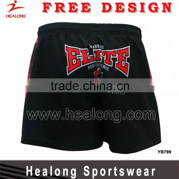 Hot Sales Cheap Custom Subliamation Man's Sportswear Rugby Shorts Jersey photo-2
