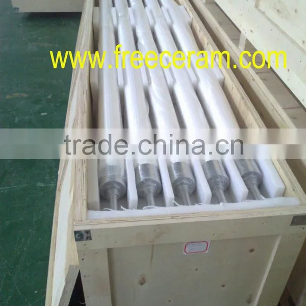 Fused Silica Rollers Ceramic Rollers For Glass Tempering Furnace photo-4