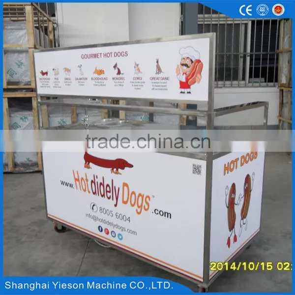 Hot Dogs Cars Mobile Hotdog Cart Hot Dog Vending Carts for Sale photo-4