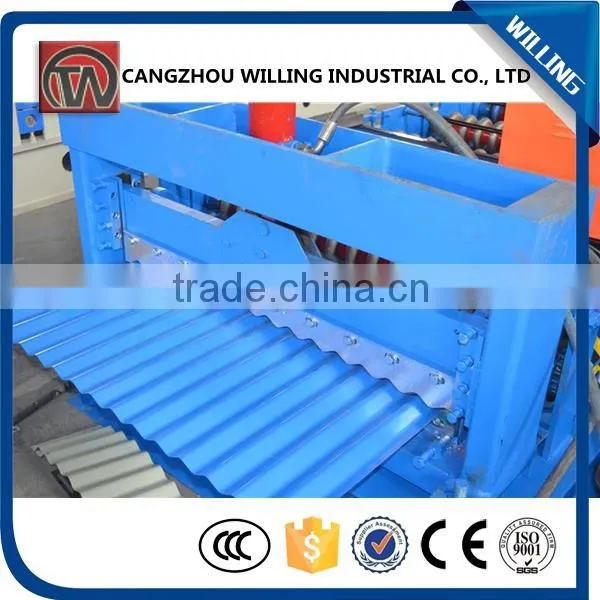 Metal Stud and Track Corrugated Steel Panel Roll Forming Machinery photo-5