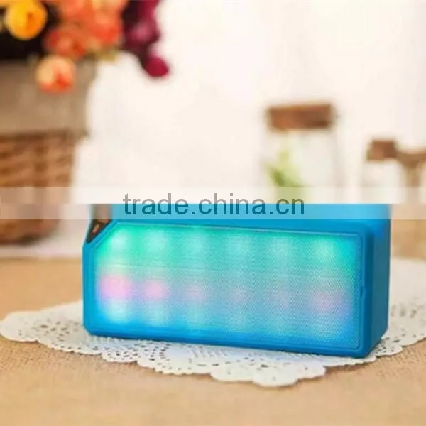 Car Speaker Bluetooth Colorful LED Light Blutooth Speaker photo-3