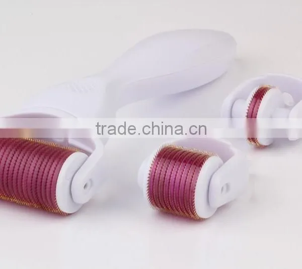 2015 Newest 180/600/1200pins 3 in 1 Derma Roller photo-3